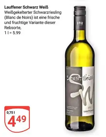 Globus Lauffener schwarz weiß Angebot