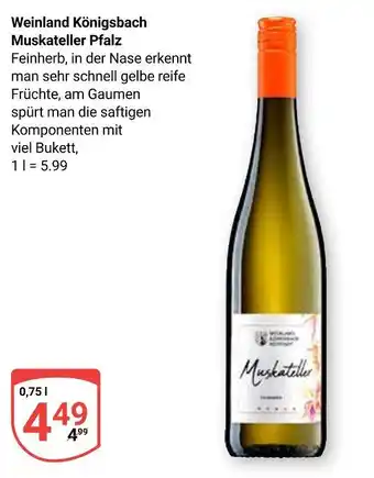Globus Weinland königsbach muskateller pfalz Angebot