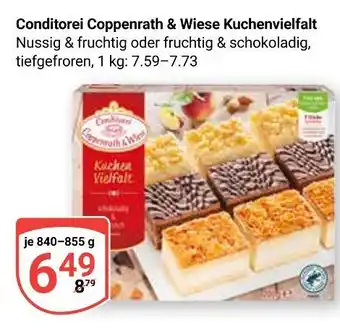 Globus Conditorei coppenrath & wiese kuchenvielfalt Angebot