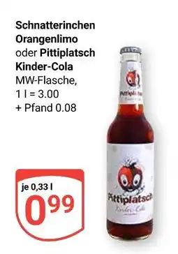 Globus Schnatterinchen orangenlimo Angebot