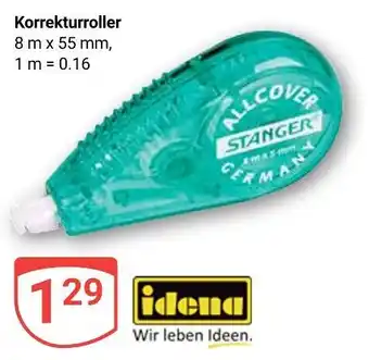 Globus Idena korrekturroller Angebot