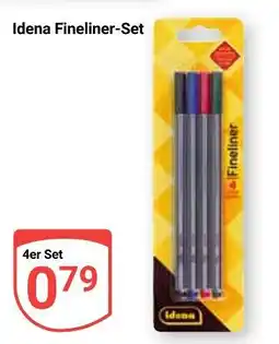Globus Idena fineliner-set Angebot