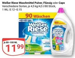 Globus Weißer riese waschmittel pulver Angebot