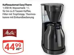 Globus Melitta kaffeeautomat easytherm Angebot