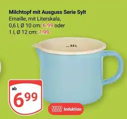 Globus Milchtopf mit ausguss serie sylt Angebot