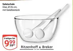 Globus Ritzenhoff & breker salatschale Angebot