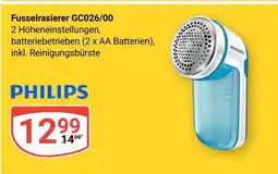 Globus Philips fusselrasierer gc026/00 Angebot