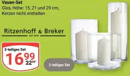 Globus Ritzenhoff & breker vasen-set Angebot