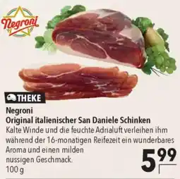 CITTI Markt Negroni Original italienischer San Daniele Schinken Angebot