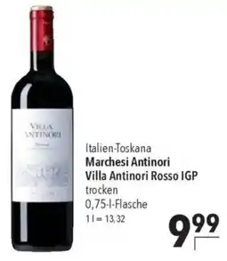 CITTI Markt Marchesi Antinori Villa Antinori Rosso IGP trocken Angebot
