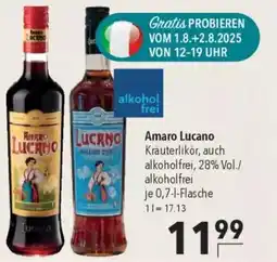 CITTI Markt Amaro Lucano Kräuterlikör Angebot