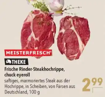 CITTI Markt MEISTERFRISCH Frische Rinder-Steakhochrippe, chuck eyeroll Angebot