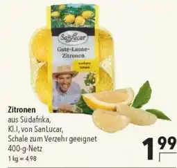 CITTI Markt Zitronen Angebot