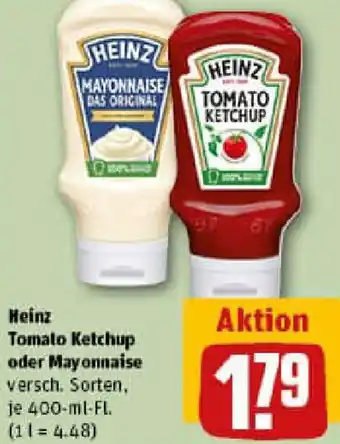 REWE Heinz Tomato Ketchup oder Mayonnaise Angebot