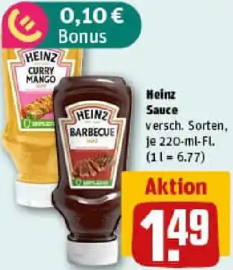REWE Heinz Sauce Angebot