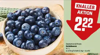REWE Heidelbeeren Angebot