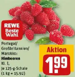 REWE Himbeeren Angebot