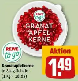 REWE REWE to go Granatapfelkerne Angebot