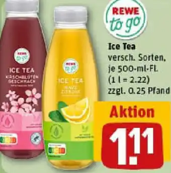 REWE REWE to go Ice Tea Angebot