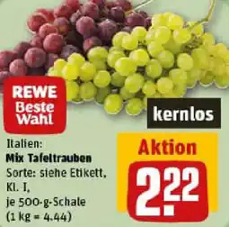 REWE Mix Tafeltrauben Angebot