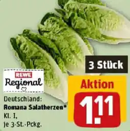 REWE Romana Salatherzen Angebot
