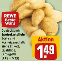 REWE Speisekartoffeln Angebot