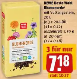 REWE REWE Beste Wahl Blumenerde Angebot