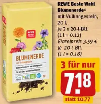 REWE REWE Beste Wahl Blumenerde Angebot