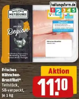 REWE Frisches Hähnchen Brustfilet Angebot