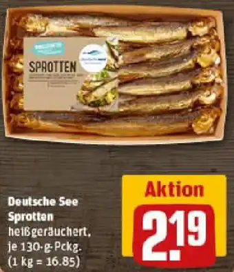 REWE Deutsche See Sprotten Angebot