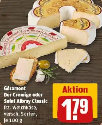 REWE Géramont Der Cremige oder Saint Albray Classic Angebot