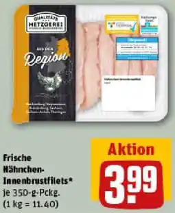 REWE Frische Hähnchen Innenbrustfilets Angebot