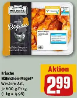 REWE Frische Hähnchen-Flügel Angebot