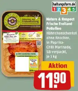 REWE Nature & Respect Frische Freiland Pollofino Angebot