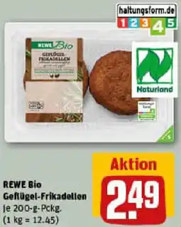 REWE REWE Bio Geflügel-Frikadellen Angebot