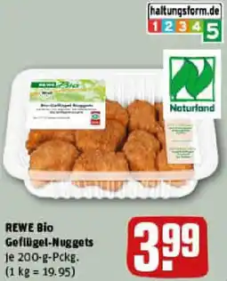 REWE REWE BIO Geflügel-Nuggets Angebot
