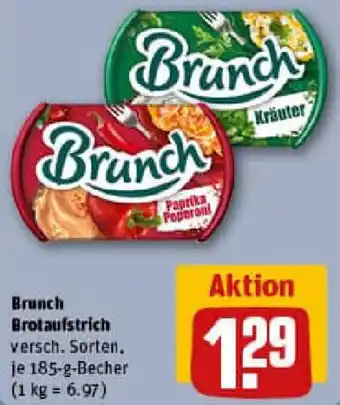 REWE Brunch Brotaufstrich Angebot