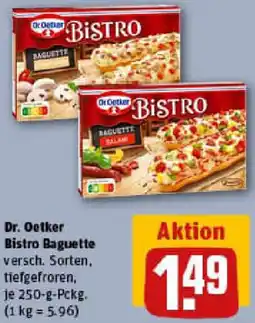 REWE Dr. Oetker Bistro Baguette Angebot