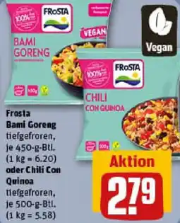REWE Frosta Bami Goreng oder Chili Con Quinoa Angebot