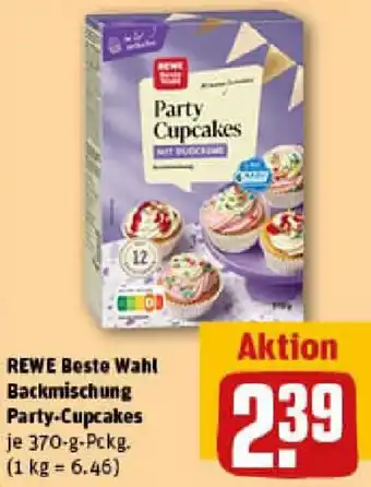 REWE REWE Beste Wahl Backmischung Party-Cupcakes Angebot