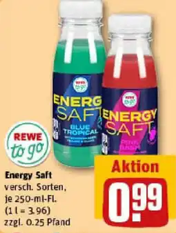 REWE REWE to go Energy Saft Angebot