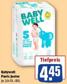 REWE Babywell Pants Junior Angebot
