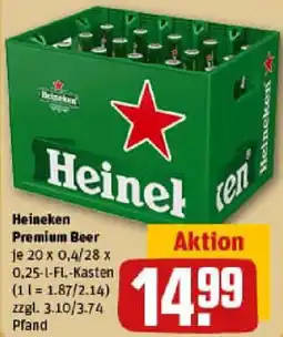 REWE Heineken Premium Beer Angebot