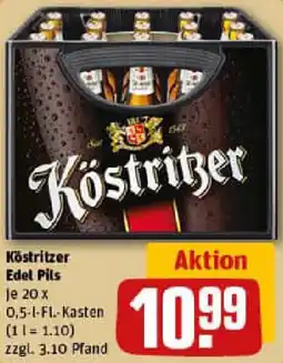 REWE Köstritzer Edel Pils Angebot