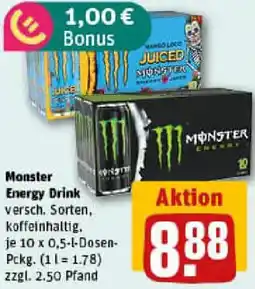 REWE Monster Energy Drink Angebot