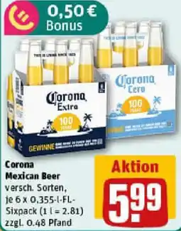 REWE Corona Mexican Beer Angebot