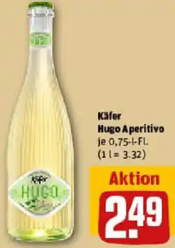 REWE Käfer Hugo Aperitivo Angebot