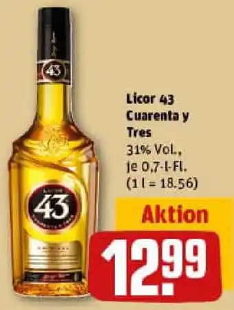 REWE Licor 43 Cuarenta y Tres Angebot