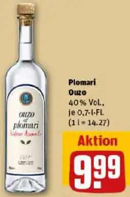 REWE Plomari Ouzo Angebot