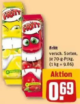 REWE Fritt Angebot